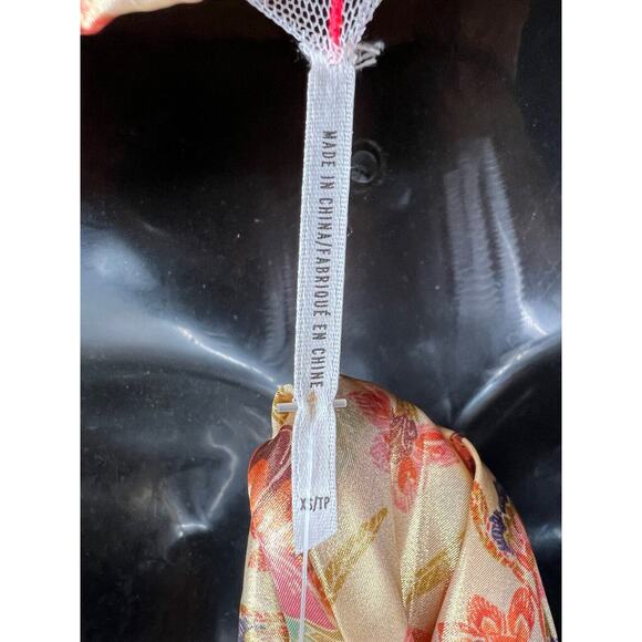 Free People Floral Midi Dress - Peach and Red - Picture 9 of 9